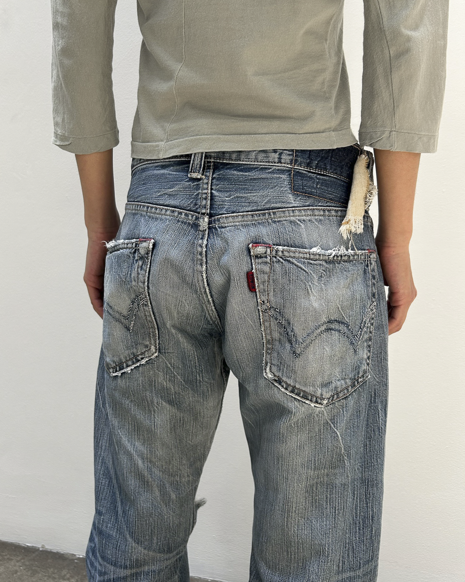 Edwin 503 BlueTrip Distressed Denim
