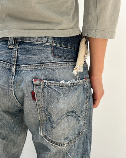 Edwin 503 BlueTrip Distressed Denim