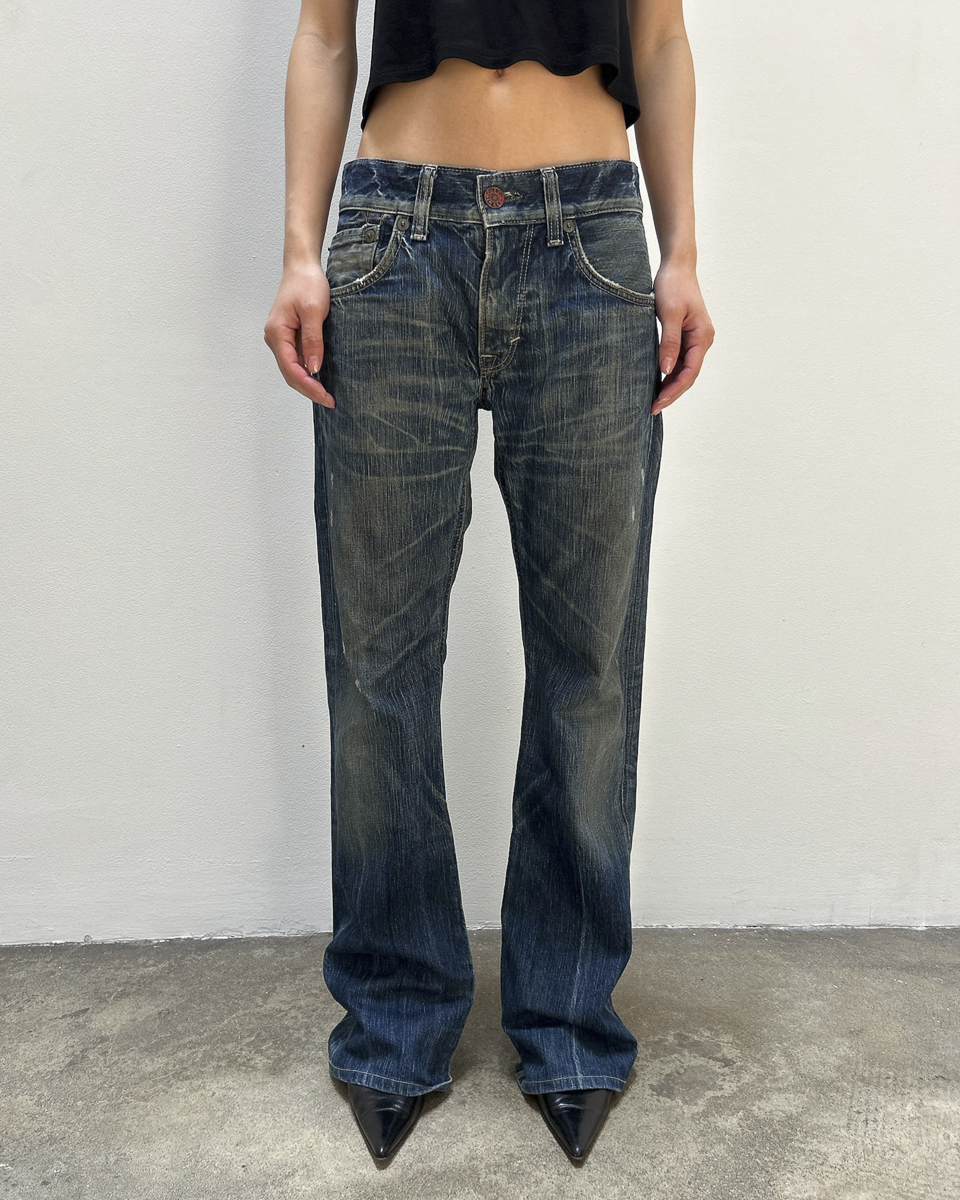 Edwin 503 BlueTrip 30/32 Rust-Wash Denim