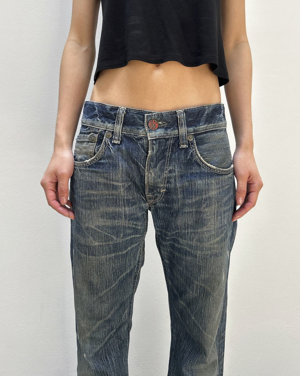 Edwin 503 BlueTrip 30/32 Rust-Wash Denim