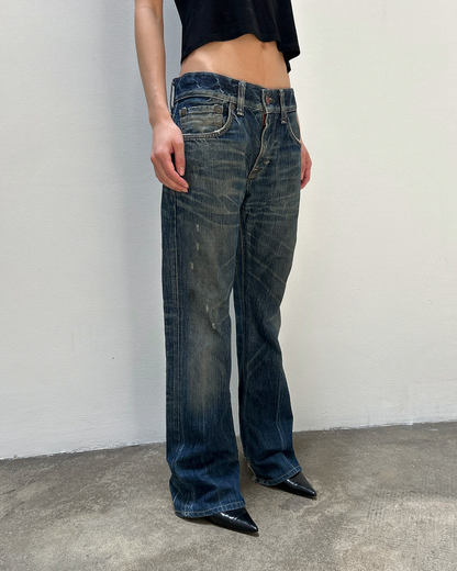 Edwin 503 BlueTrip 30/32 Rust-Wash Denim