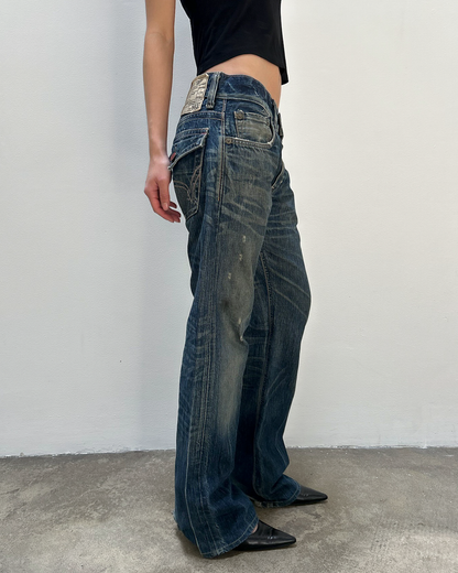 Edwin 503 BlueTrip 30/32 Rust-Wash Denim