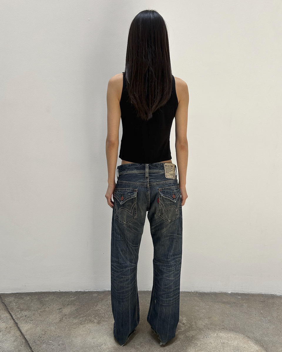 Edwin 503 BlueTrip 30/32 Rust-Wash Denim