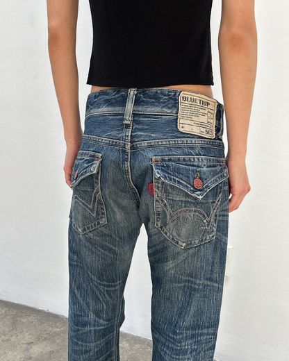 Edwin 503 BlueTrip 30/32 Rust-Wash Denim