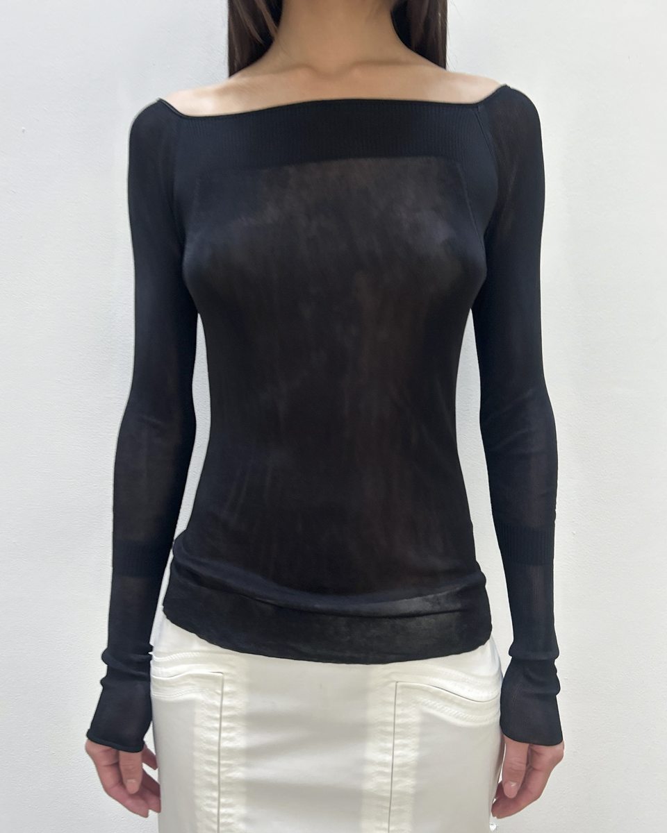 Gucci by Tom Ford Sheer Top