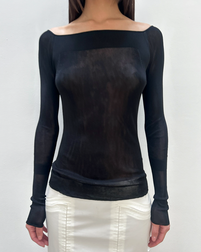 Gucci by Tom Ford Sheer Top