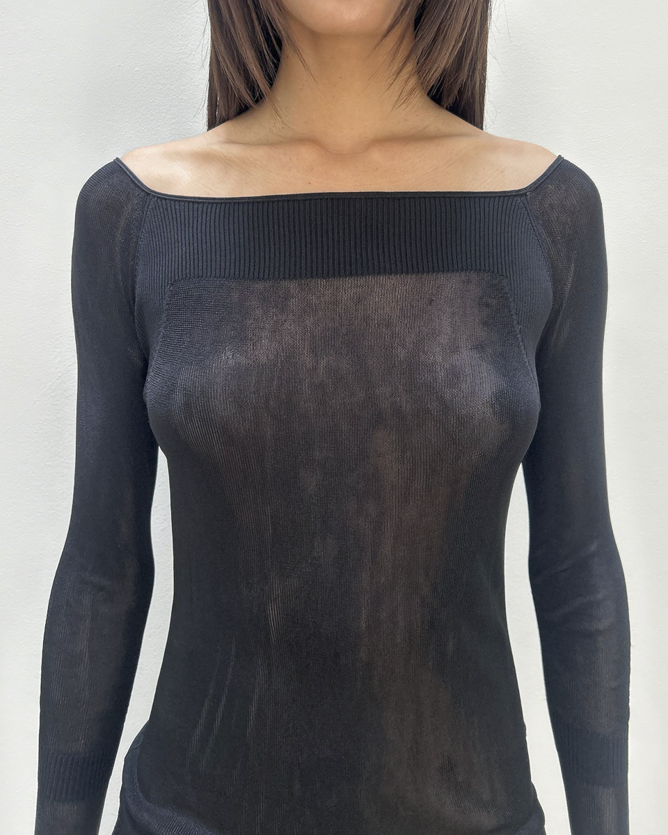 Gucci by Tom Ford Sheer Top