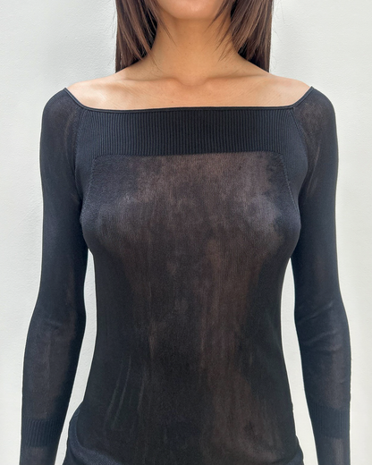 Gucci by Tom Ford Sheer Top
