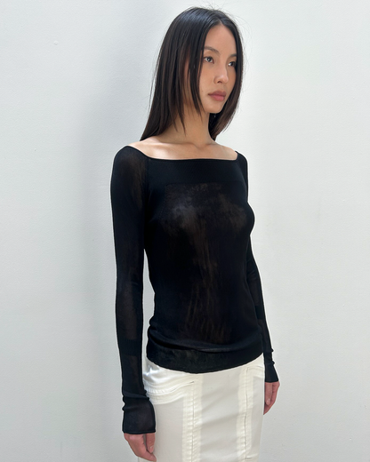 Gucci by Tom Ford Sheer Top