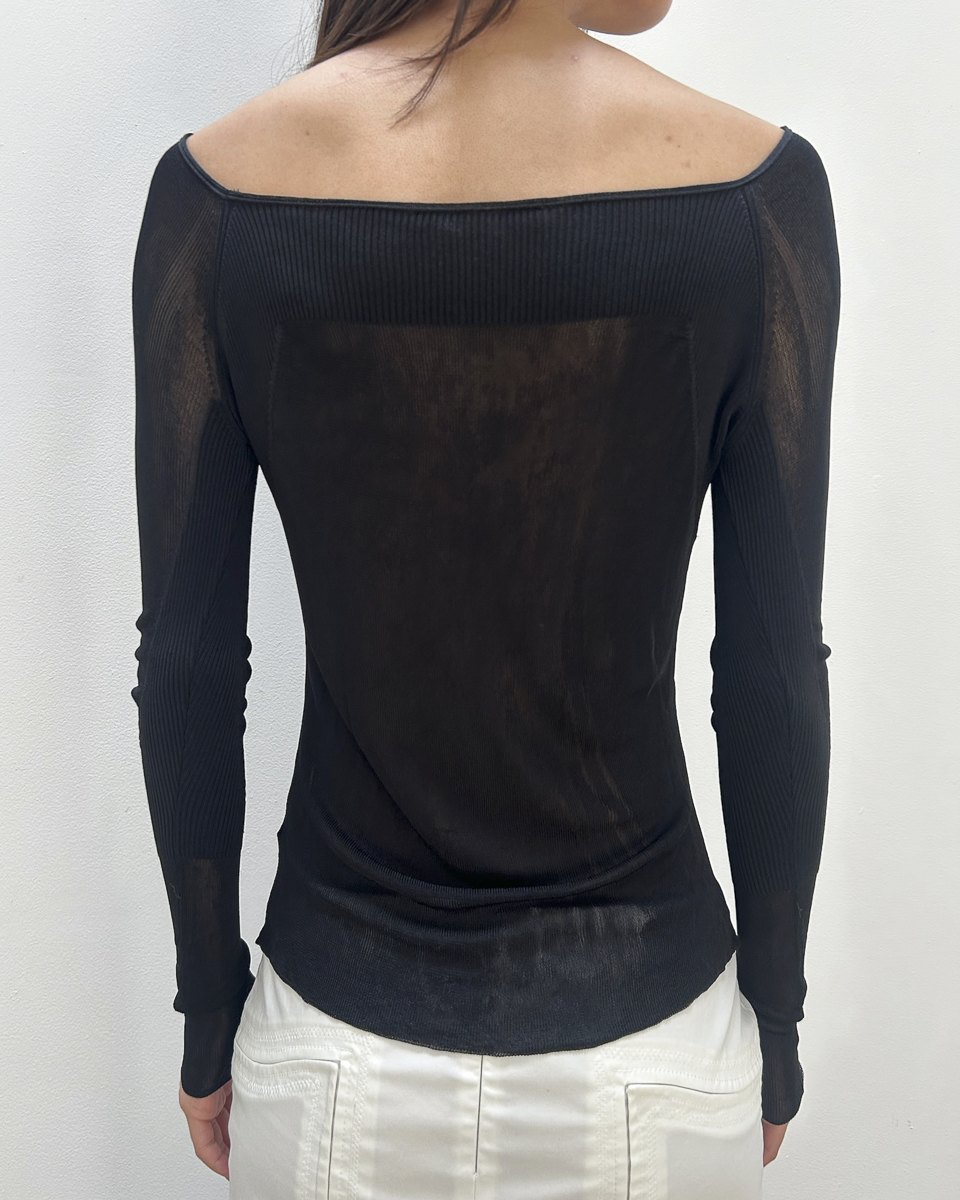 Gucci by Tom Ford Sheer Top