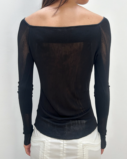 Gucci by Tom Ford Sheer Top