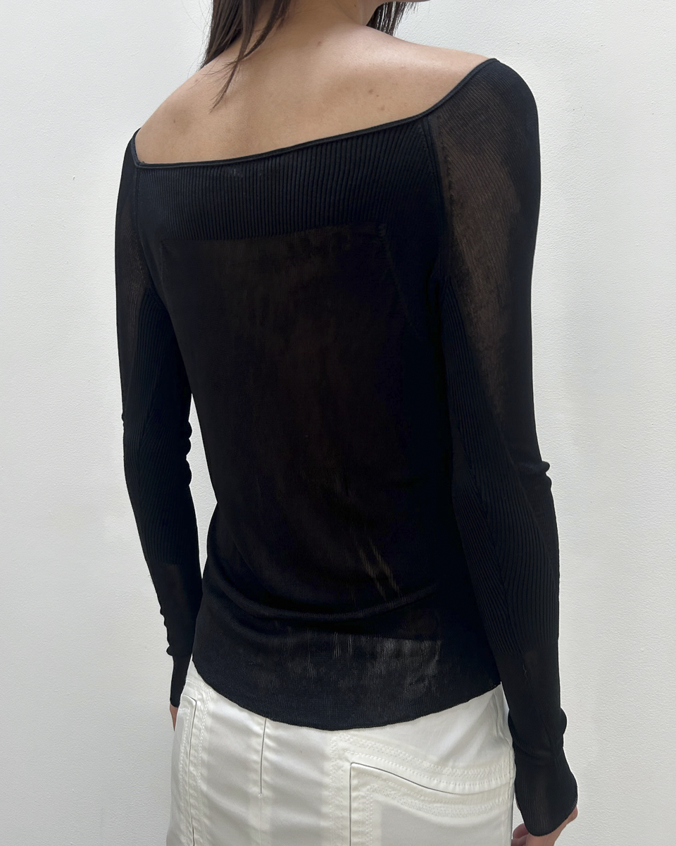 Gucci by Tom Ford Sheer Top