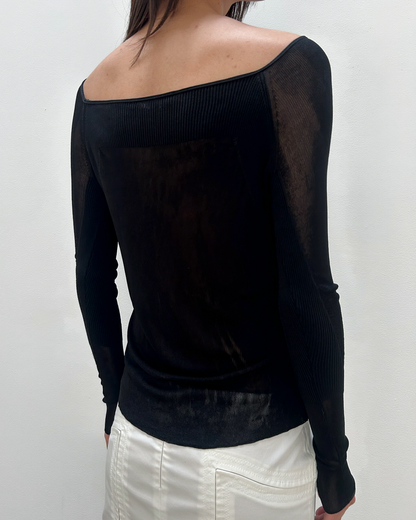 Gucci by Tom Ford Sheer Top