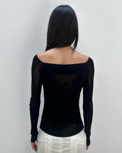 Gucci by Tom Ford Sheer Top