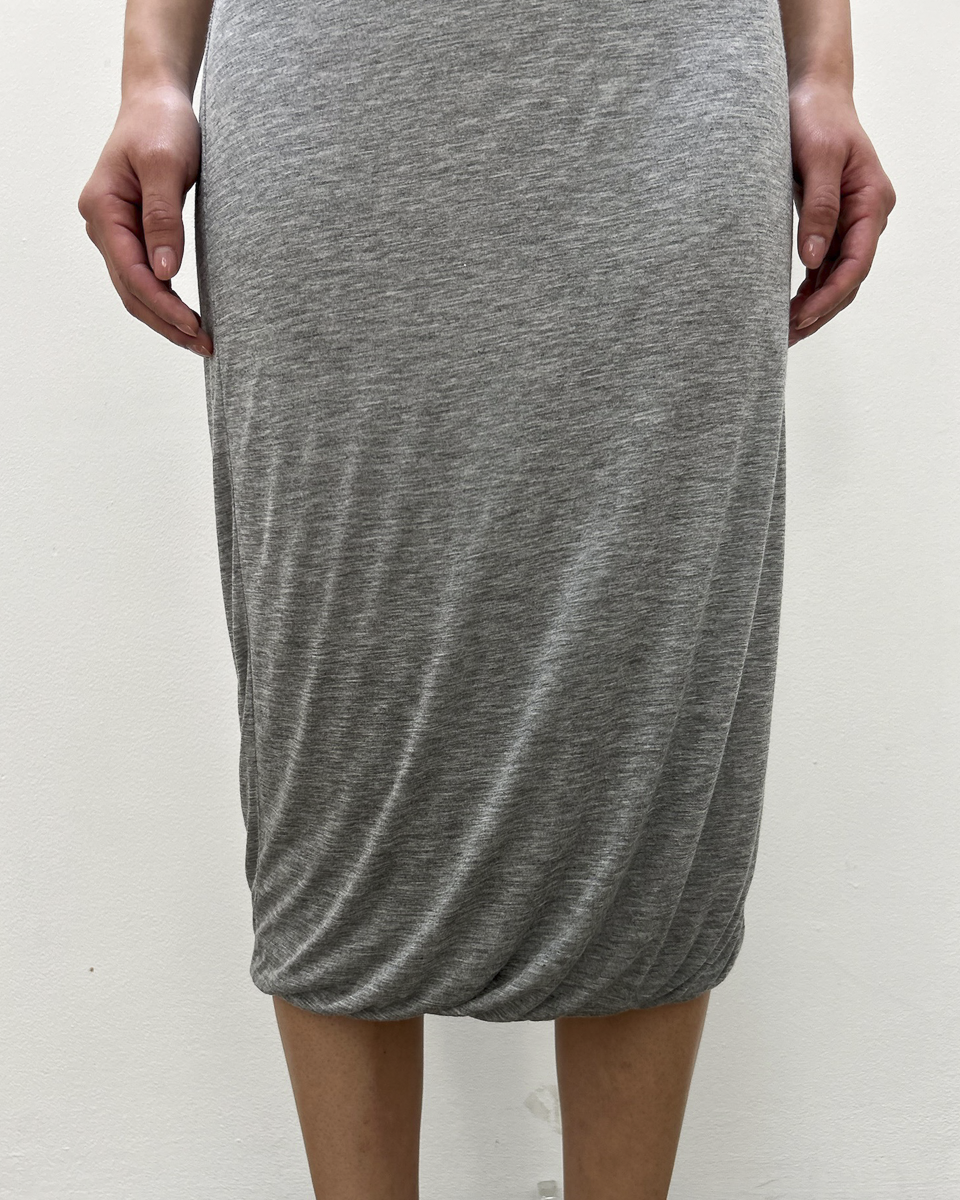 Calvin Klein Collection Draped Jersey Dress