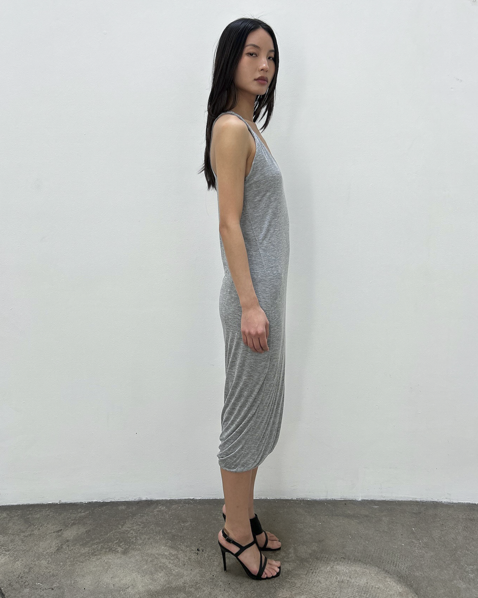 Calvin Klein Collection Draped Jersey Dress
