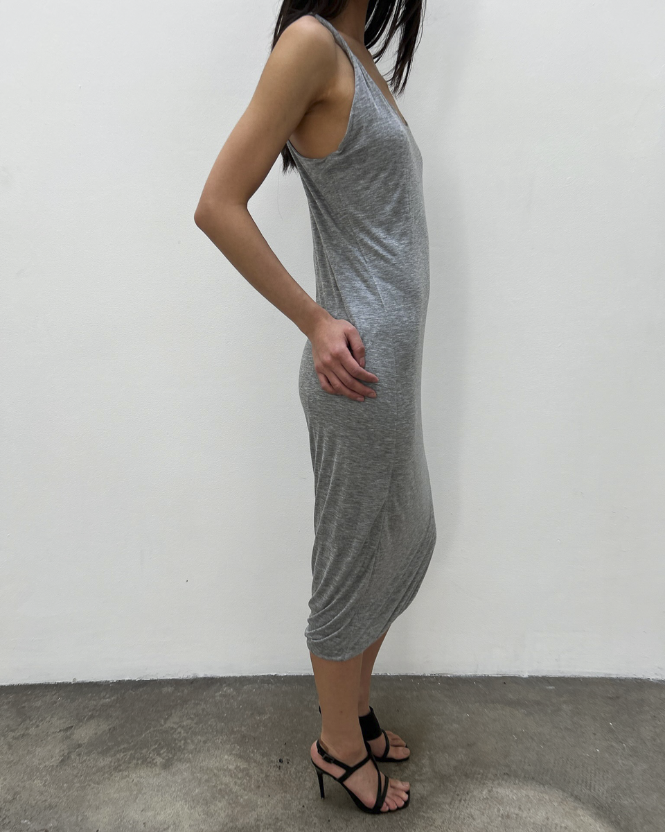 Calvin Klein Collection Draped Jersey Dress