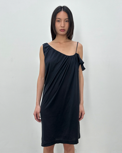 MM6 Maison Margiela Asymmetrical Ruched Dress
