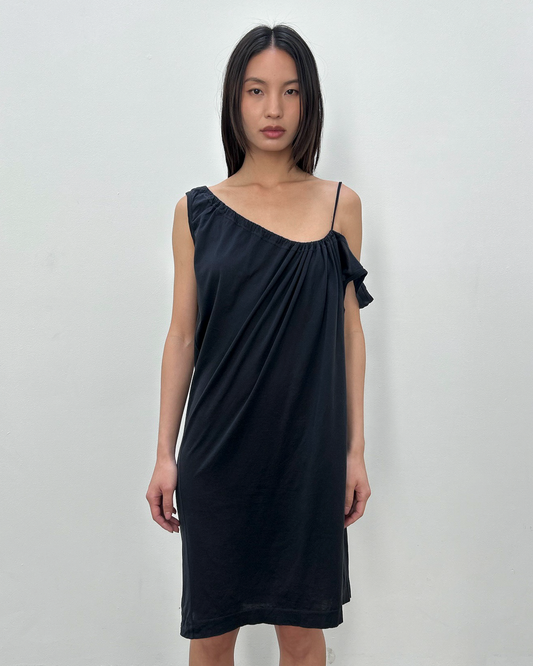 MM6 Maison Margiela Asymmetrical Ruched Dress