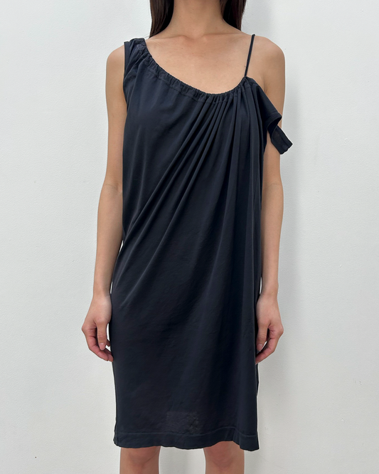 MM6 Maison Margiela Asymmetrical Ruched Dress