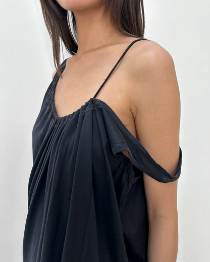 MM6 Maison Margiela Asymmetrical Ruched Dress