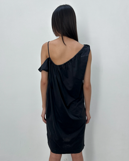 MM6 Maison Margiela Asymmetrical Ruched Dress