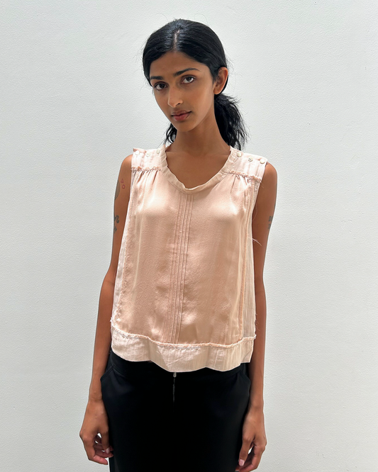 Chloé by Phoebe Philo FW2005 Pintuck Top