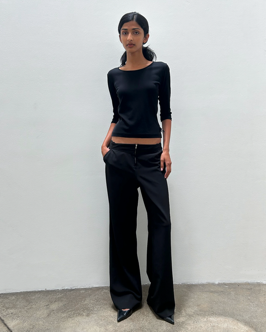 Vintage Zipper Trousers