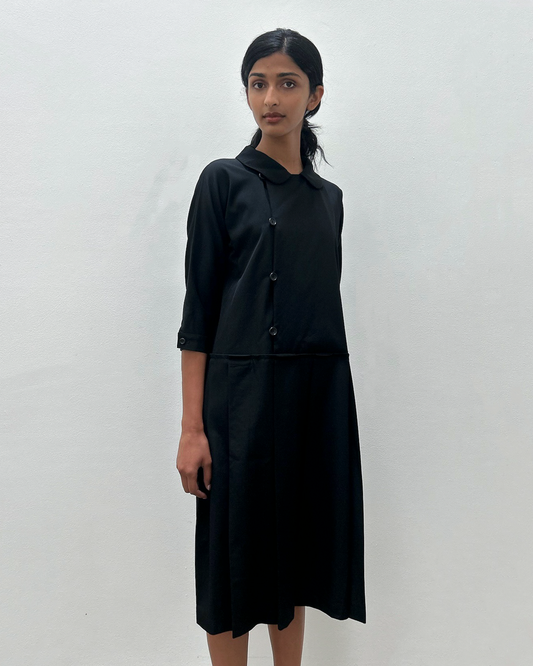 Tricot Comme Des Garcons 2001 Trench Dress