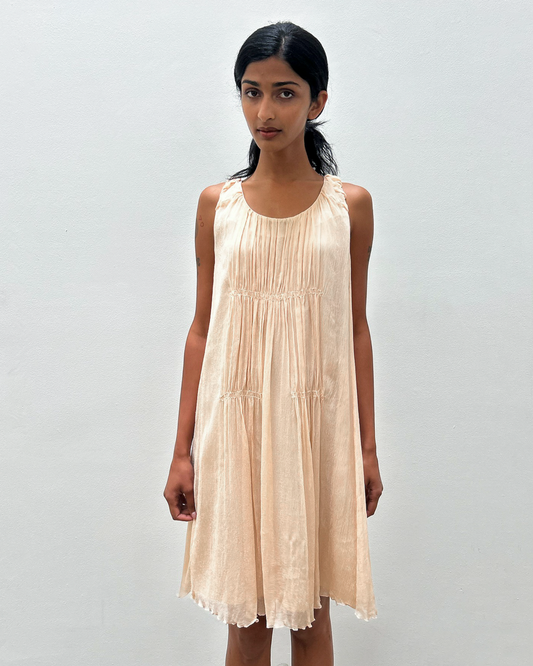 Celine by Michael Kors Silk Ruffle Dress