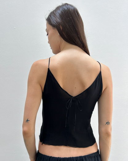 Emporio Armani Sheer Silk Top
