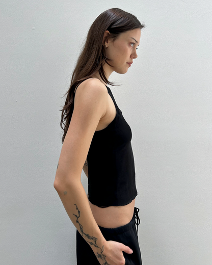 Emporio Armani Sheer Silk Top