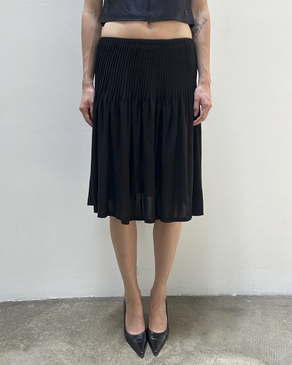 Emanuel Ungaro Pleated Skirt