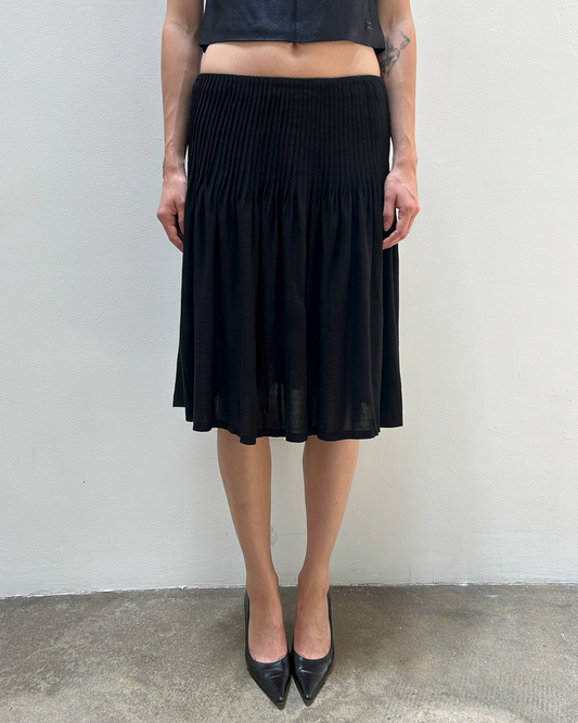 Emanuel Ungaro Pleated Skirt