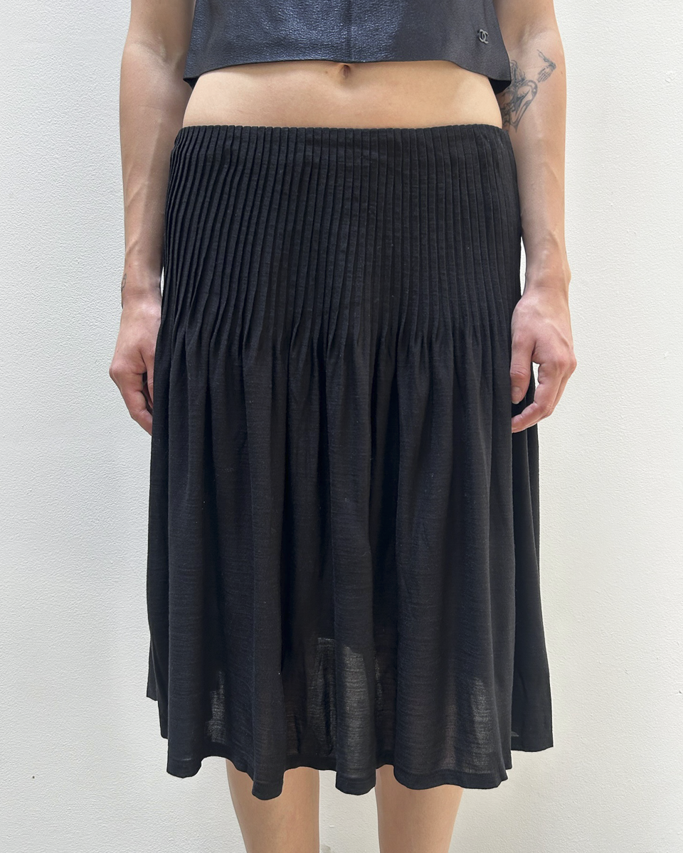 Emanuel Ungaro Pleated Skirt