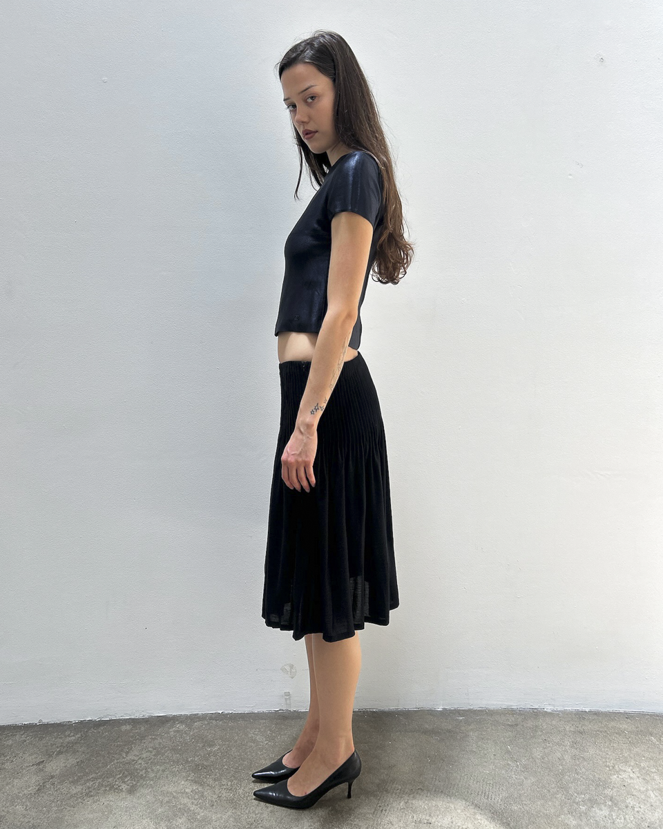 Emanuel Ungaro Pleated Skirt