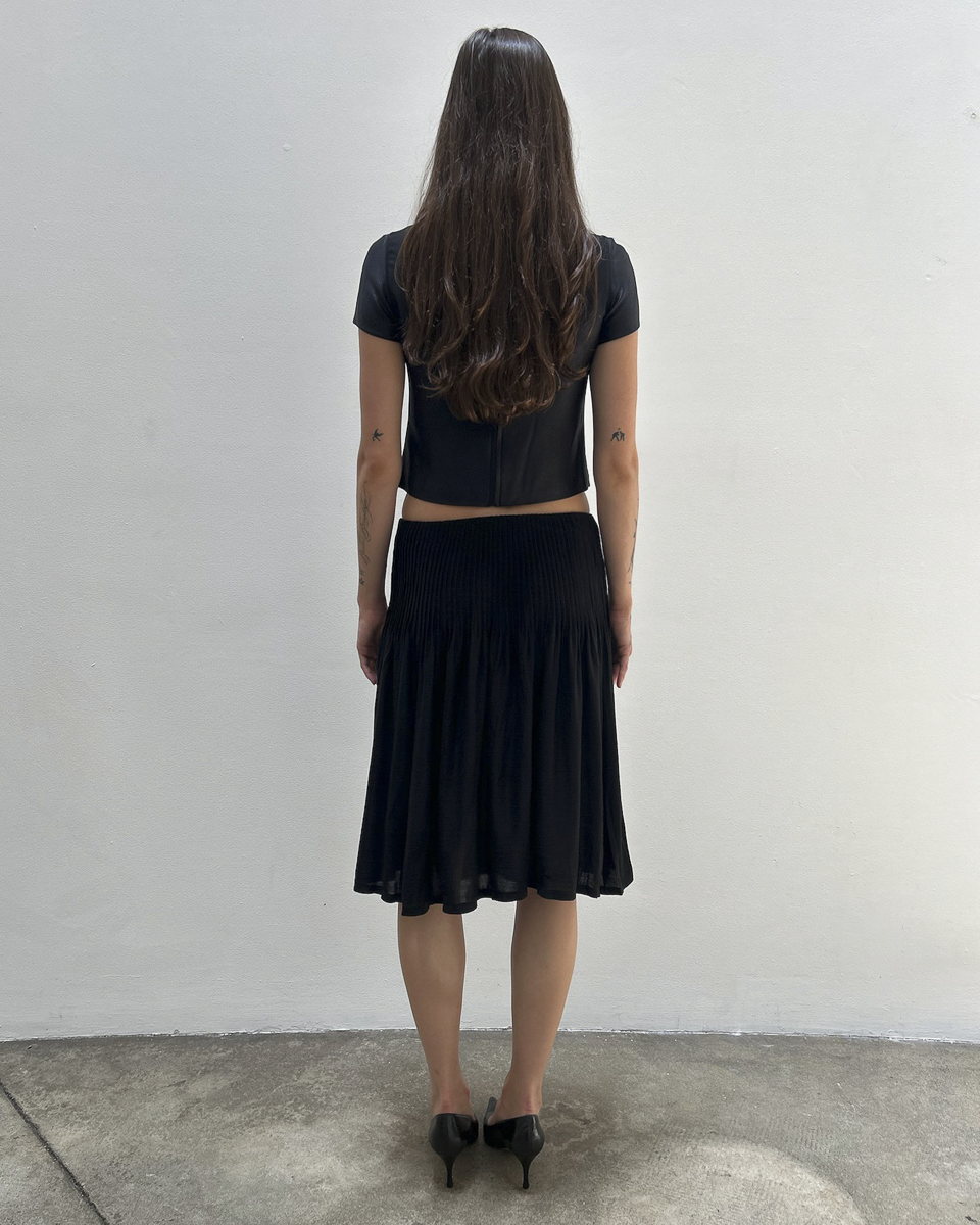 Emanuel Ungaro Pleated Skirt