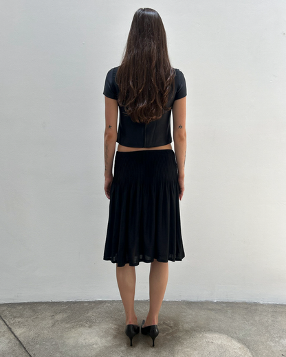 Emanuel Ungaro Pleated Skirt