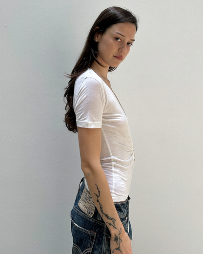 Dirk Bikkembergs Hook & Eye Top