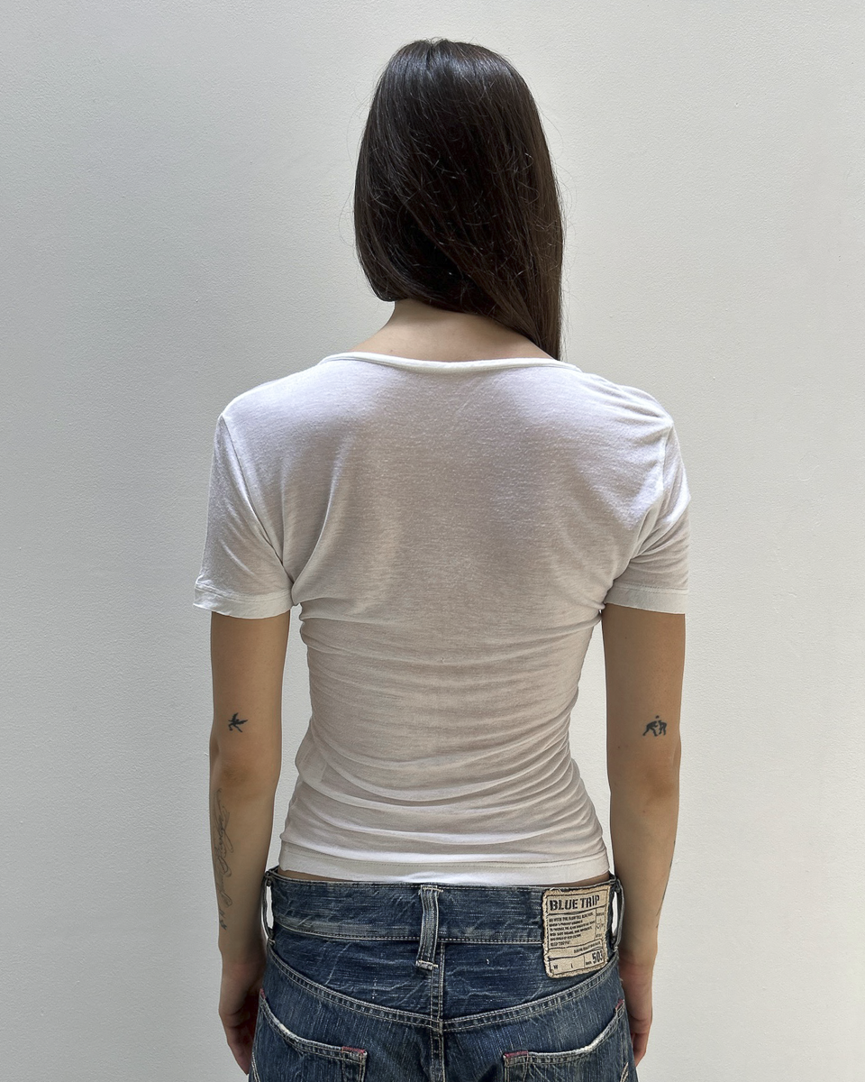 Dirk Bikkembergs Hook & Eye Top