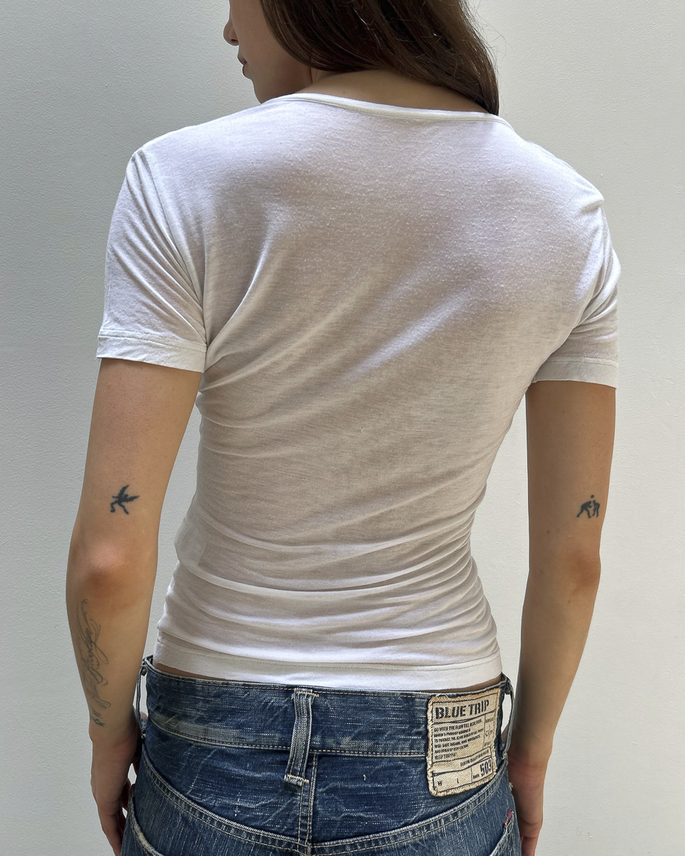 Dirk Bikkembergs Hook & Eye Top