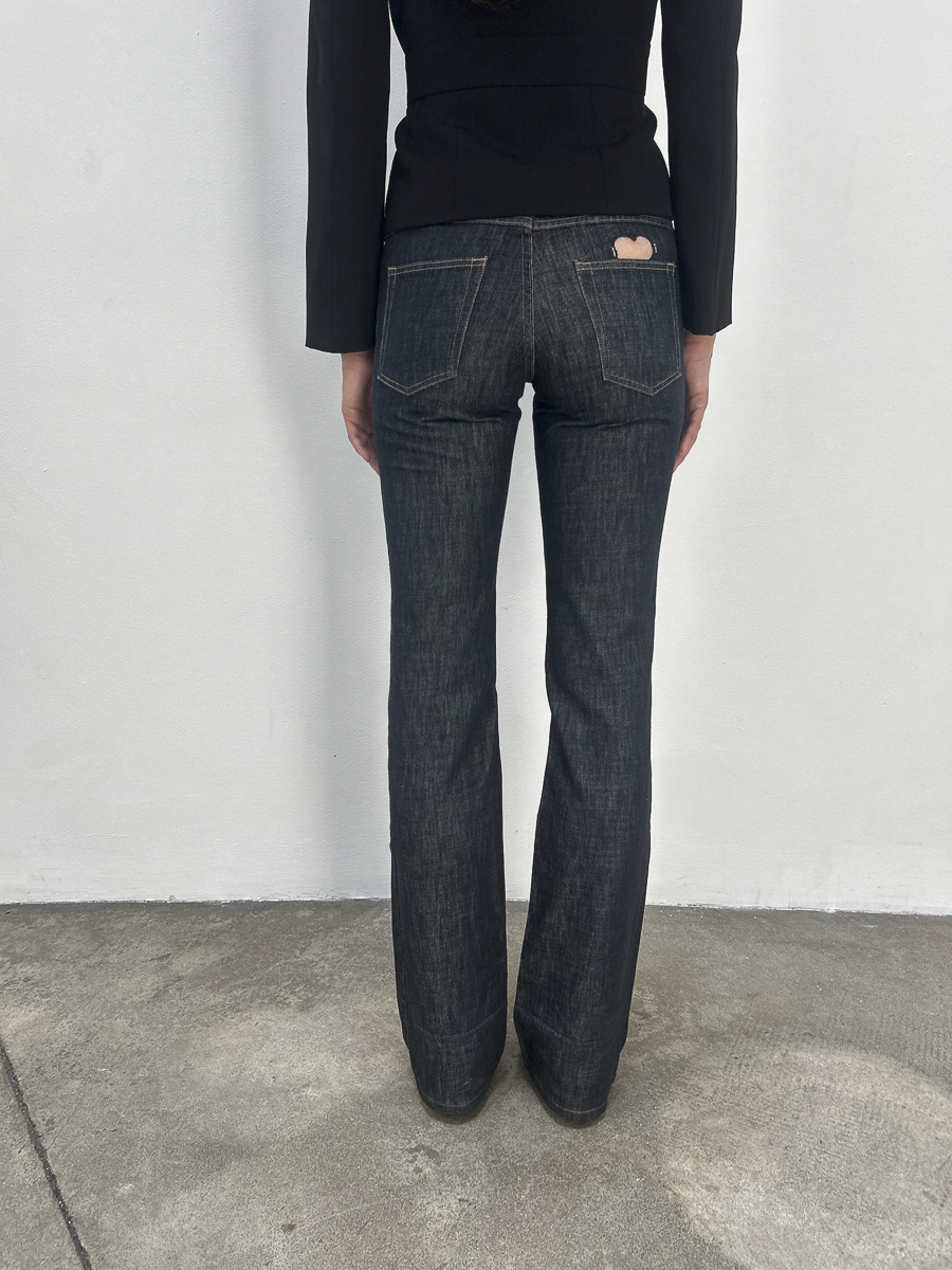 Gucci by Tom Ford SS2002 Heart Denim
