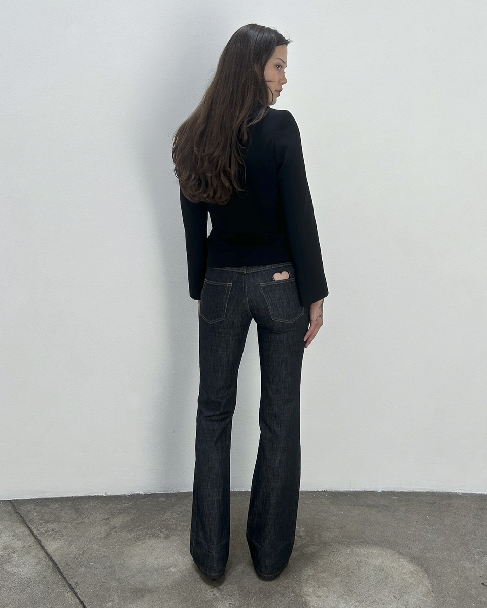 Gucci by Tom Ford SS2002 Heart Denim