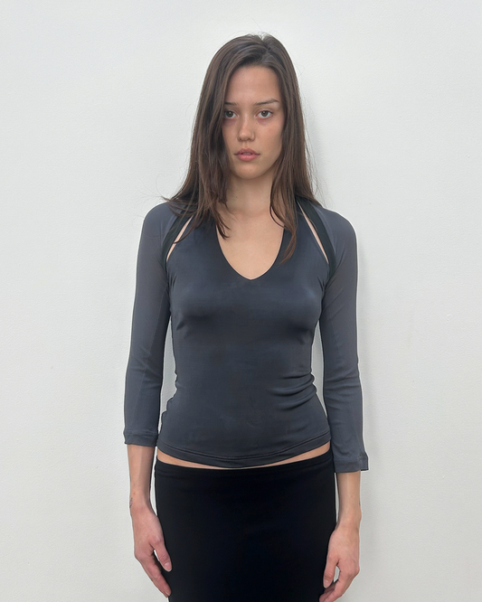 Martine Sitbon Halter Bolero Top