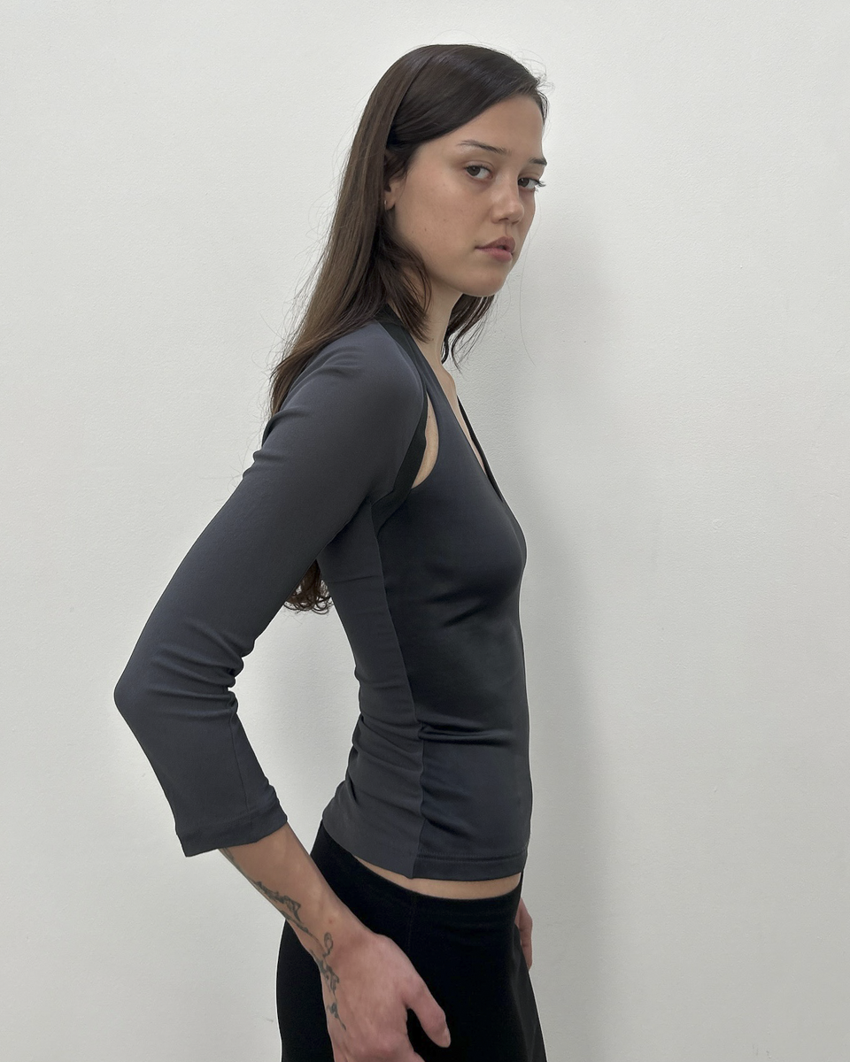 Martine Sitbon Halter Bolero Top
