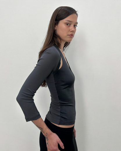Martine Sitbon Halter Bolero Top