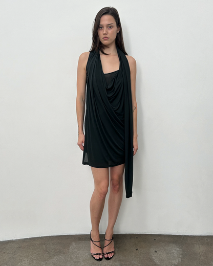 Donna Karan SS2007 Multi-Way Draped Dress