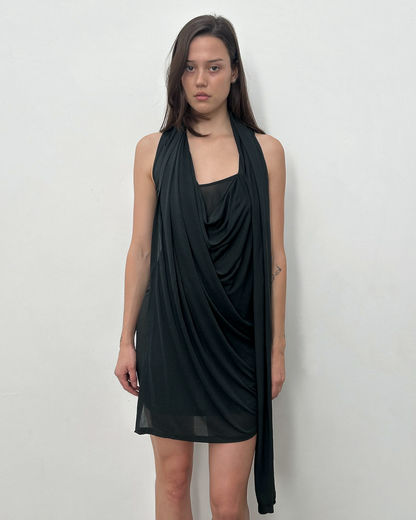 Donna Karan SS2007 Multi-Way Draped Dress