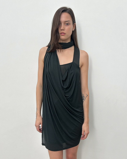 Donna Karan SS2007 Multi-Way Draped Dress