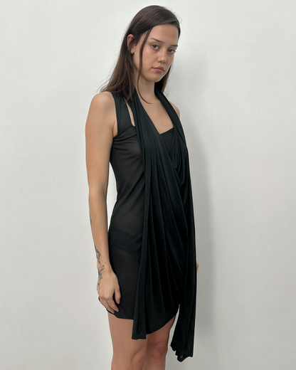 Donna Karan SS2007 Multi-Way Draped Dress